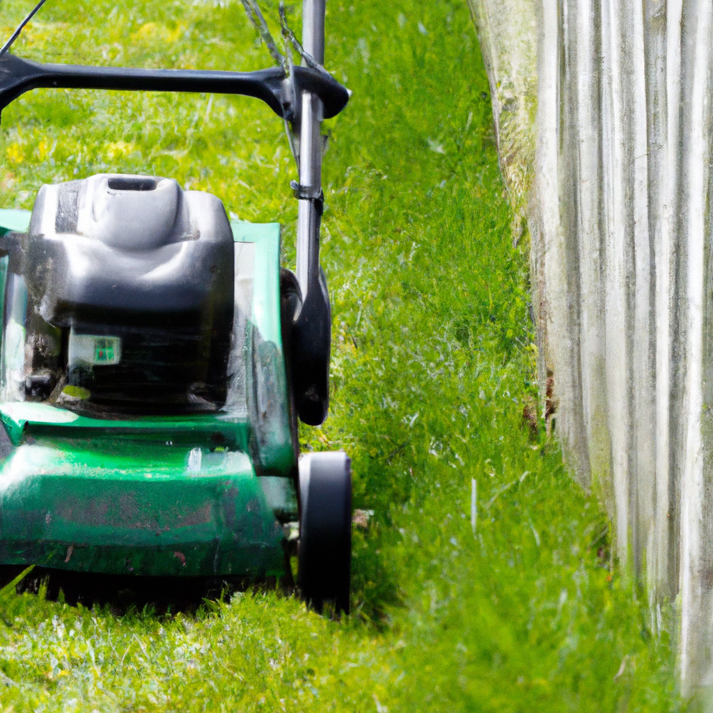 Can I Use An Electric Mower To Cut Along Fence Lines?