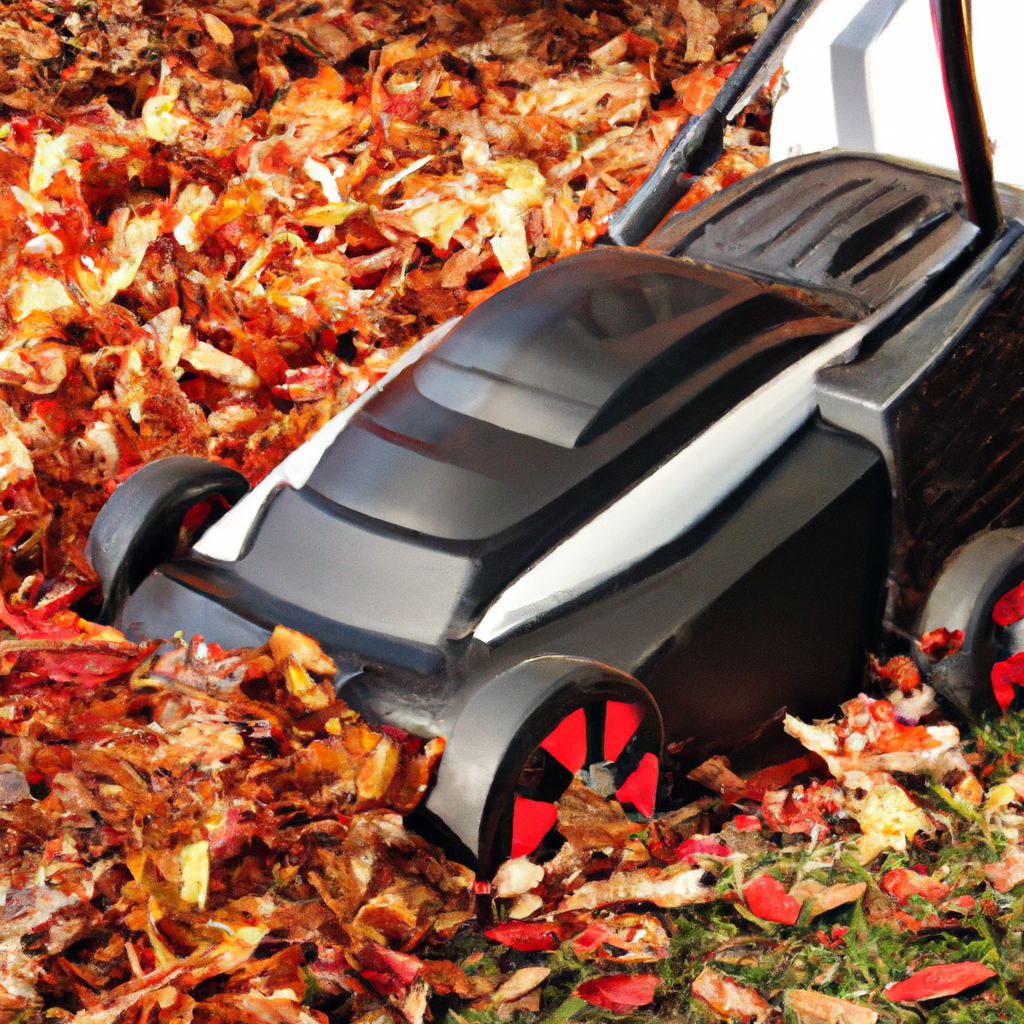 Can I Use An Electric Mower To Mulch Leaves In The Fall?