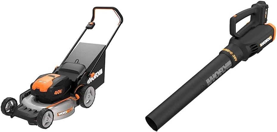 Worx Nitro WG751.3 40V Power Share PRO 4.0Ah 20 Cordless Push Lawn Mower