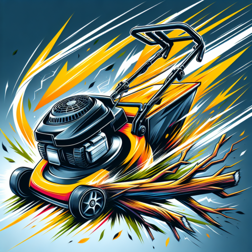 Can I Use An Electric Mower To Cut Through Fallen Branches?