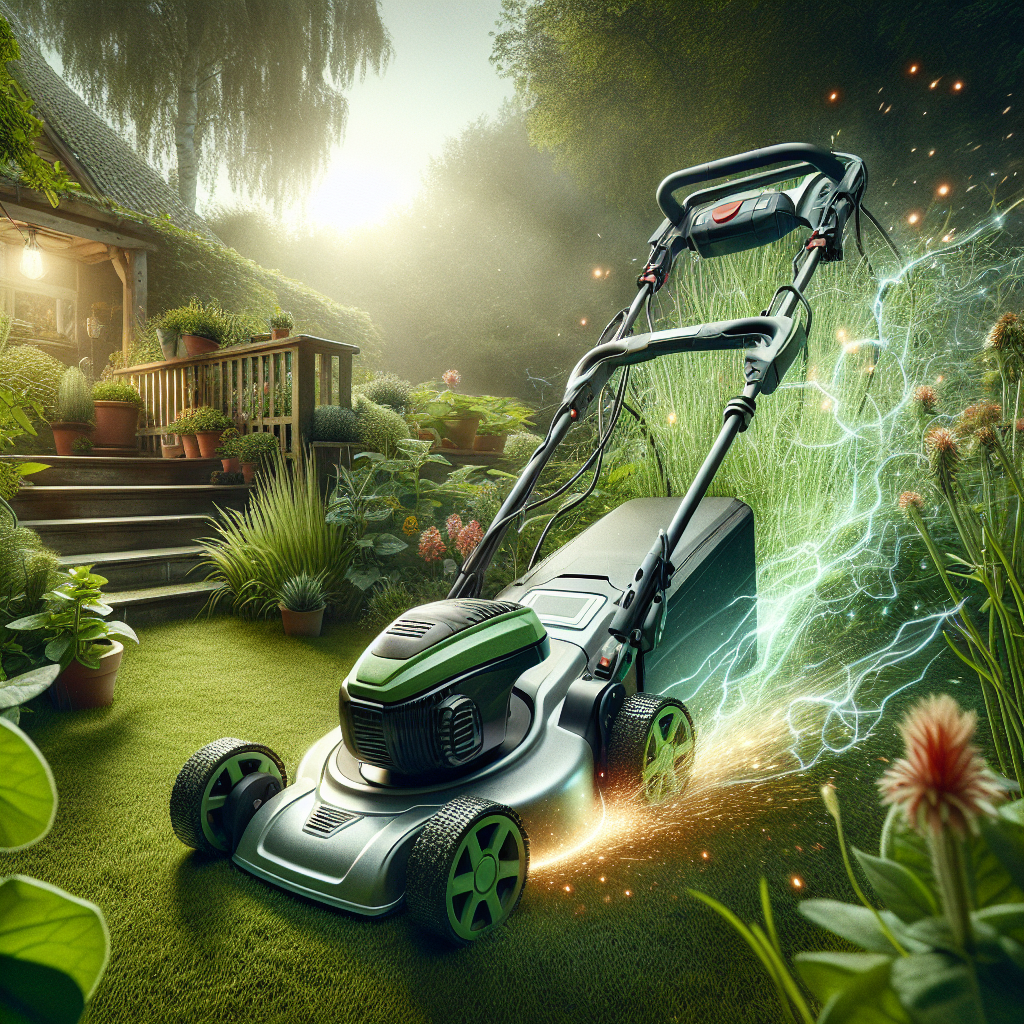 Can I Use An Electric Mower To Cut Through Thick Weeds?