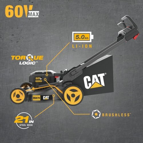 Cat DG670 60V Cordless Lawn Mower Review