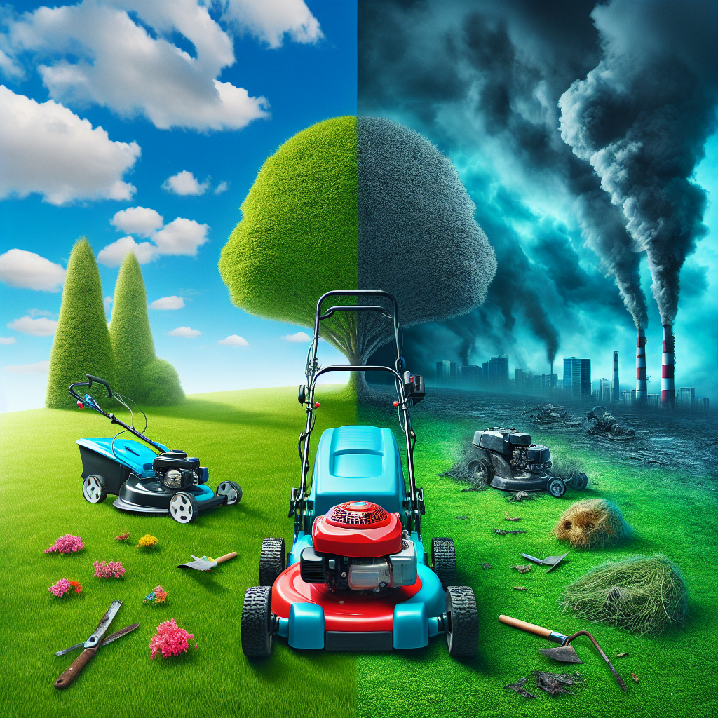 How Do Electric Mowers Compare To Gasoline Mowers In Terms Of Emissions?