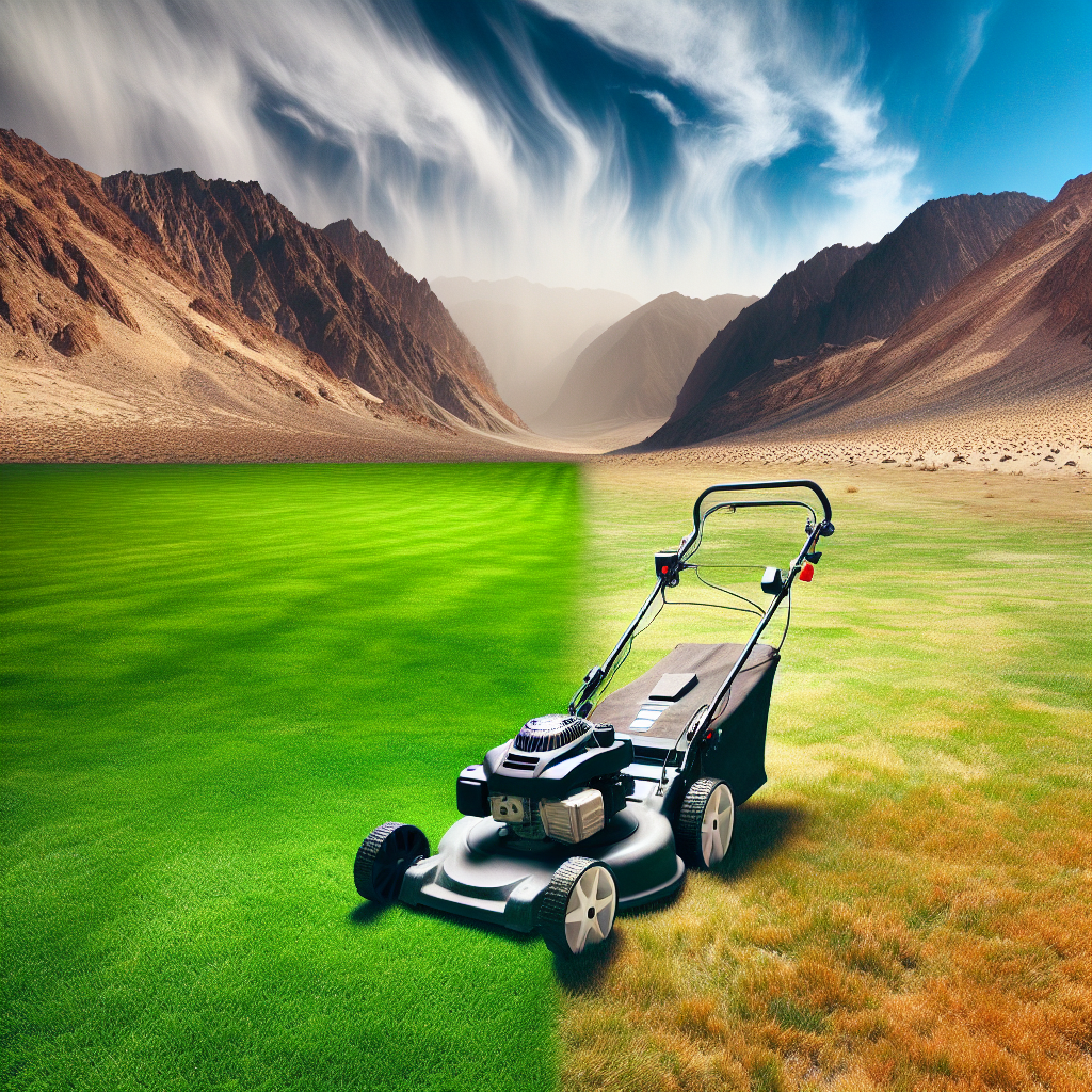 How Do Electric Mowers Perform In Dry, Arid Climates?