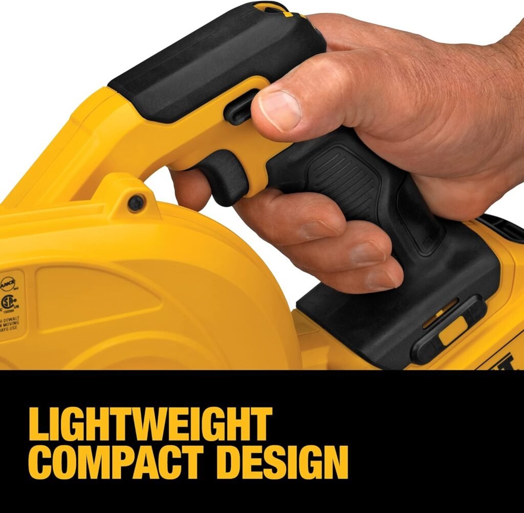 DEWALT 20V MAX Blower, 100 CFM Airflow, Variable Speed Switch, Includes Trigger Lock, Bare Tool Only (DCE100B)