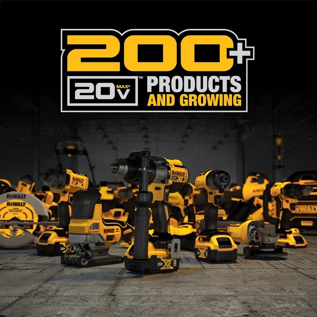 DEWALT 20V MAX* XR Leaf Blower, Cordless, Handheld, 125-MPH, 450-CFM, Tool Only (DCBL722B)