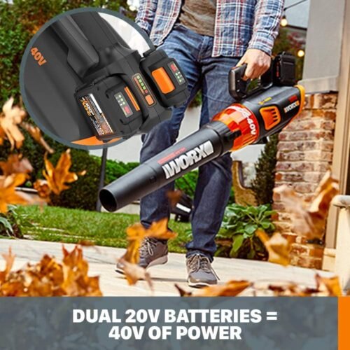 Worx 40V Turbine Leaf Blower Cordless Review